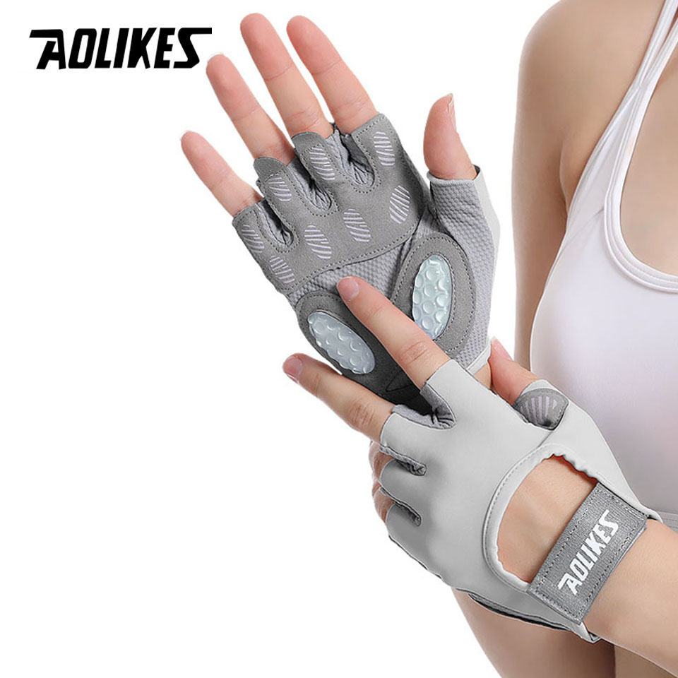AOLIKES 1 Pair Gym Gloves Body - Crossfit Workout Gear avaliação e preço