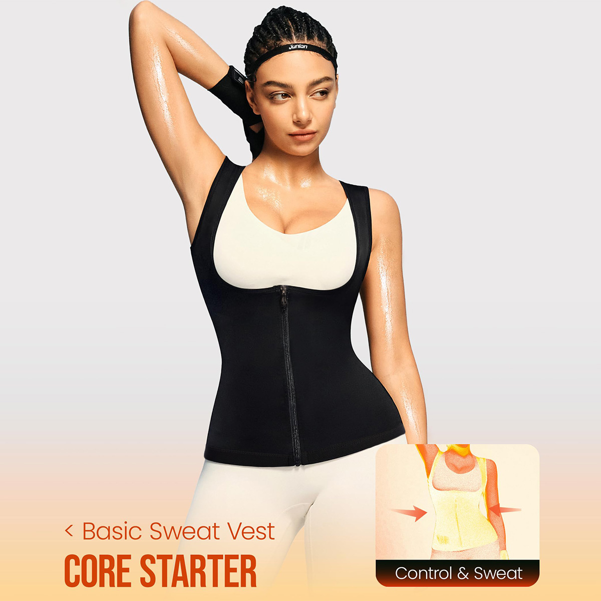 1PCS Women’s Sweat Vest for We - Crossfit Vest avaliação e preço