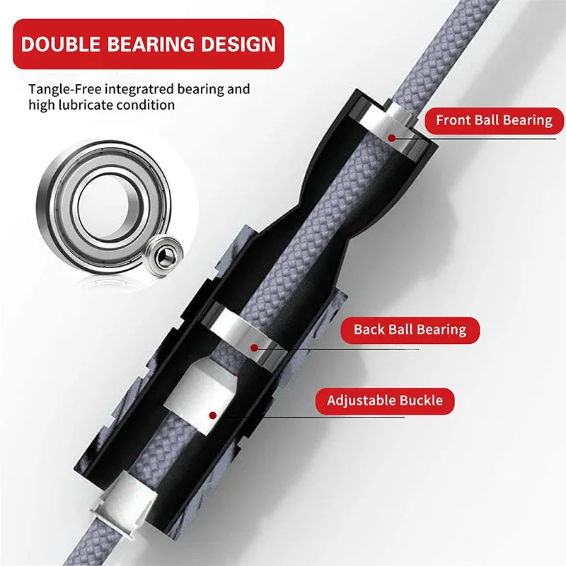 Ultralight Racing Rope Skippin - Jump Rope Speed Bearing avaliação e preço
