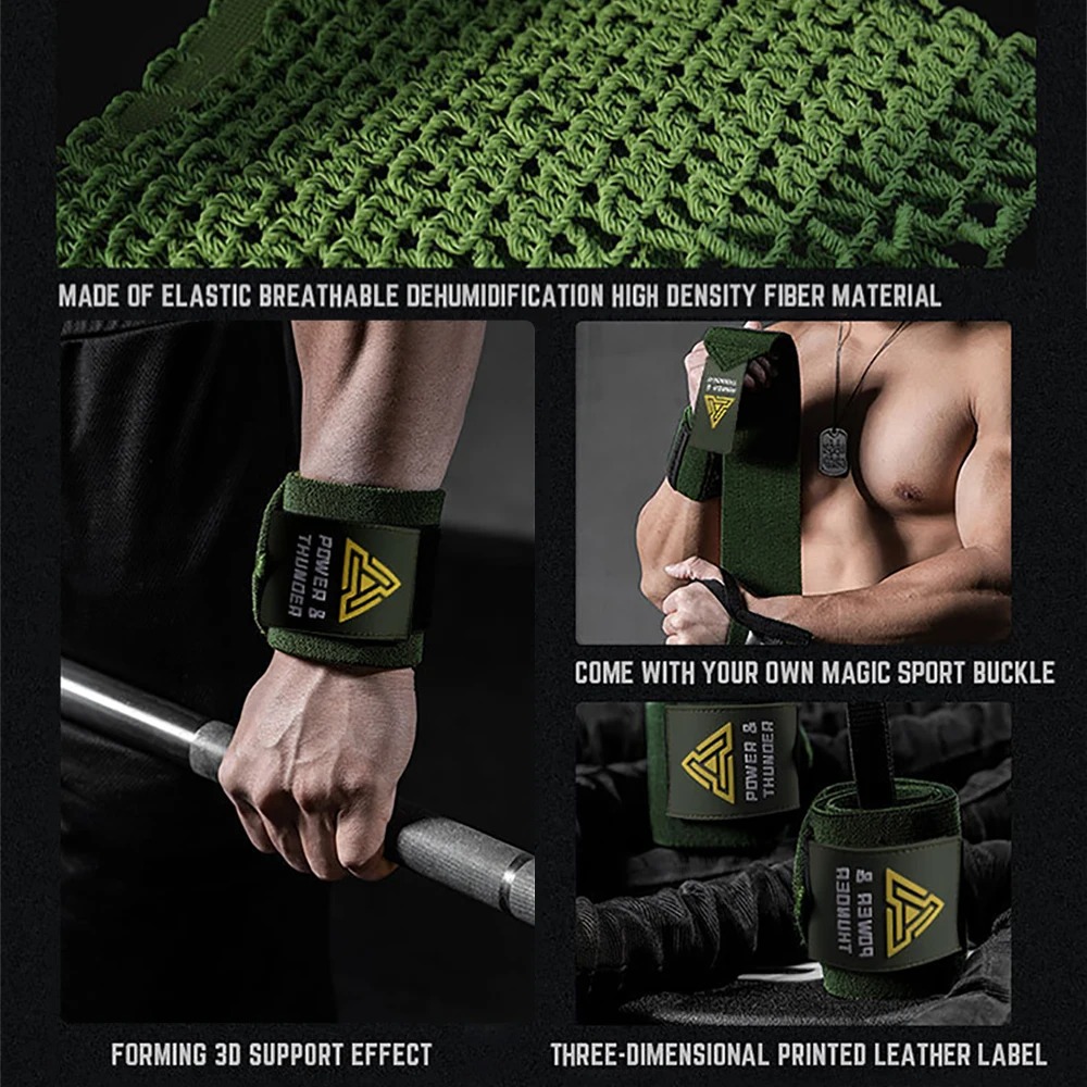 Heavy Duty Weight Lifting Wris - Crossfit Workout Gear avaliação e preço