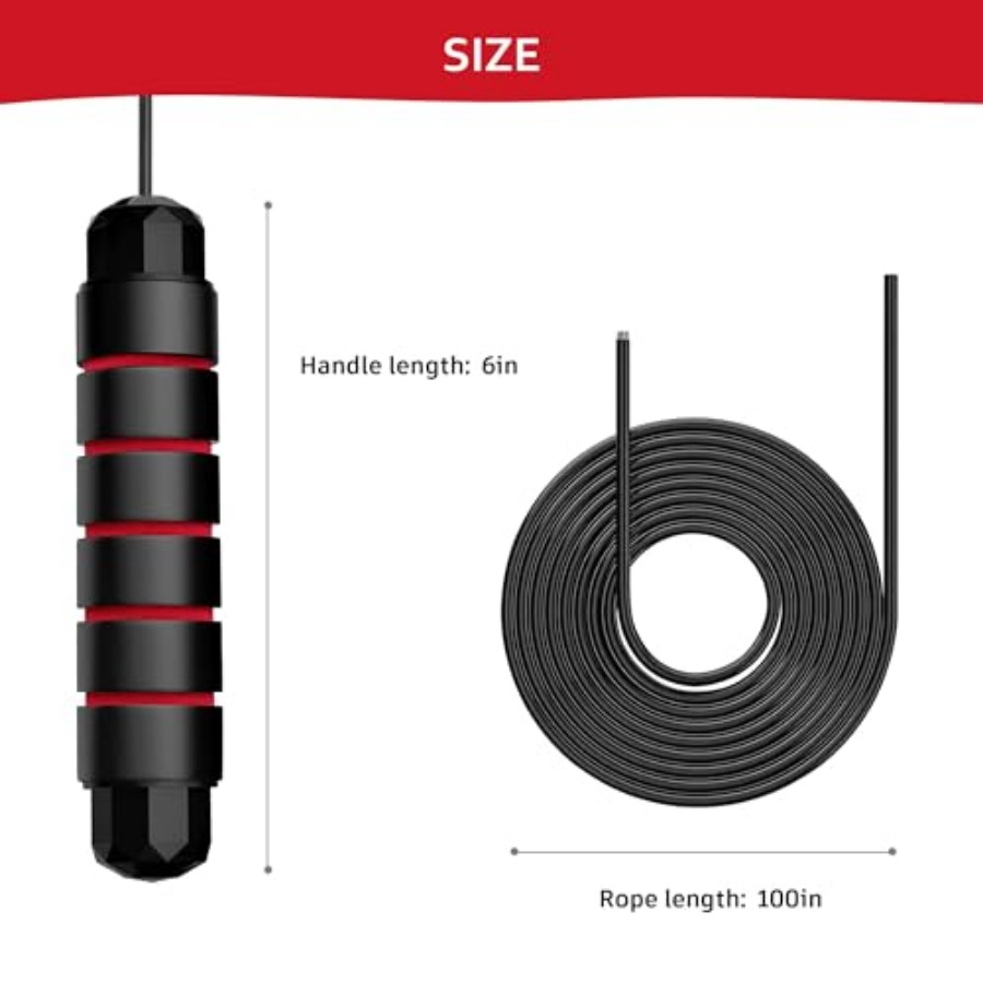 Jump Rope for Fitness, Adjusta - Jump Rope Speed Bearing avaliação e preço