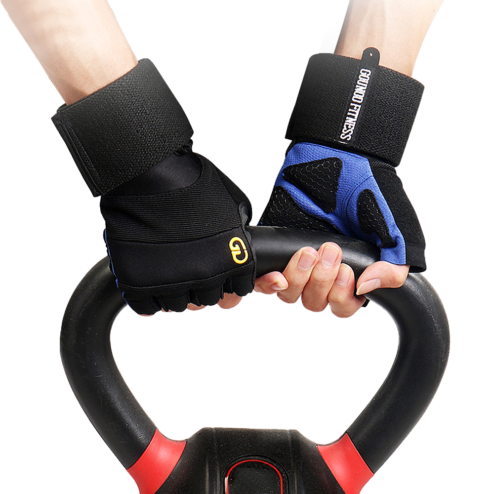 1Pair Workout Gloves with Wris - Crossfit Workout Gear avaliação e preço