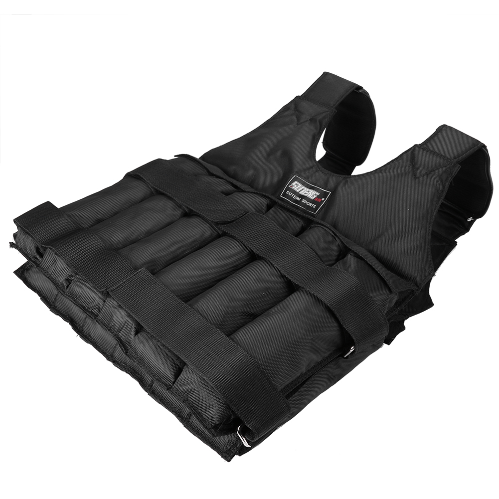 1 - 110LBS Adjustable Weighted - Crossfit Vest avaliação e preço